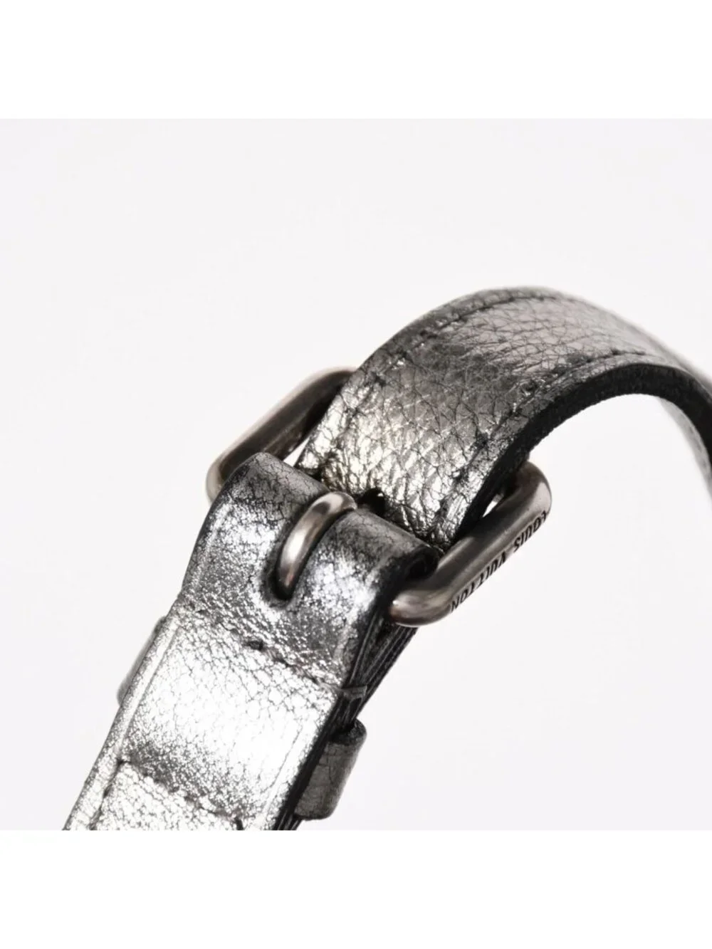 Louis Vuitton Mahina XS Shoulder Bag Argent Metallic Silver